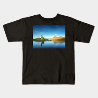 Ardvreck Castle Loch Assynt Scotland Kids T-Shirt